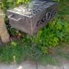 Klnleges kovcsolt grillst Frfiaknak Konyhafelszerels Otthon lakberendezs Kerti dsz Kovcsoltvas 90cm magas a stfellet 50x35cm a kpen egy pkhl ihlette strcs pkkal lthat De elksz