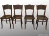 0225 Szecesszis thonet szk 4 db egyforma
