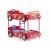Cilek Speedy single emeletes gyerekgy piros 90cmx180cm 20 15 1401 01