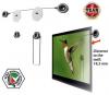 JELLEMZK 2 v garancia A LED Tv k nagyon keskenyek ezrt az ignyes elhelyezsk rdekben igen kzel kell helyezni a falhoz azokat A fali llvny erre a tkletes megolds Ezzel a fali rendszerrel a