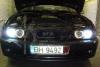 BMW 530d E39 Angel Eye Projektoros tomptott lmpa H1 hid Xenon lmpaszett beszerelse 8000k kelvin titniumkk xenonzz