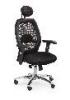 Mark irodaszk 54 500 68 64 121 129cm membrnos hls szvet textilbr fekete