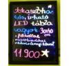 Led r tbla 30x40 cm 10W fekete htfallal