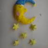 Alv holdacska csillagokkal filc fggdsz ajtdsz falidsz faldekor babaszobadekorci Baba mama gyerek Dekorci Jtk Gyerekszoba Varrs Ezt a filc fggdszt kisfiam szobjba ksztettem de ha n