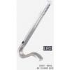 Led asztali olvas lmpa hajltott lb 48 led 3W 280 Lumen 120 meleg fehr ezst szn Life Light Led