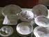 Zsolnay antik porceln jelzett 23 db os tkszlet hibtlan