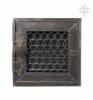 Retr arany fekete 22 x 22 cm fm szellz rcs befalaz elemmel