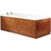 Bath Front Panel Antique Pine Effect