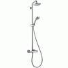HANSGROHE 27169 CROMA 100 Showerpipe zuhanyszett krm fellettel Ecostat S termoszttos csaptelep Croma 160 f