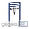 Alacsony 82 98 cm Duofix mosd szerelelem ll csapteleppel szerelt fali mosd rszre falsk alatti szifonnal Knnyszerkezetes vagy falazott falba pthet ll csapteleppel szerelt krhzi mosdka