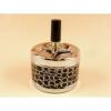 Fm hamutl ezst fekete mbr dsztssel lenyoms forg hamuzval mretek 8x8x6 cm