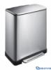 Pedlos szemetes 46 l rozsdamentes acl VEPA BINS Eko matt