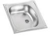 Mosogat tlca szifonnal inox 440x440mm