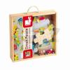 Versenyauts sznyeg puzzle Janod