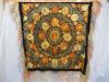 Antik hmzett asztaltert 90x90 cm