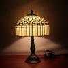 Tiffany stlus kszer bronz kivitelben asztali lmpa 0923 TF12