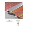 Burkolatvlt profil S09 28mm 0 91mter lefrhat