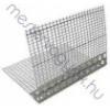 PVC lvd profil vegszvettel Pozitv lek kialaktsra homlokzati hszigetel rendszereknl a szksges 10 cm es tfeds biztostsval Az vegszvet hossza 10 10cm 2 5m es szlakban kaphat