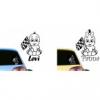 Baby on a board matrica LCDA A017