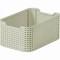 Curver Rattan hats kosr 7l trtfehr CURVER Troldobozok ldk s kosarak