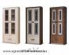 Kt ajts vitrines szekrny fell veges ajtkkal Rendelhet sznek sonoma tlgy wenge kris wenge oliwa barna