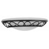 3721 Athen falilmpa E14 60W, matt fekete