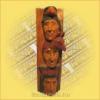 Indin totem oszlop 75x25cm