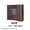 SZAFIR SKB vitrines szekrny