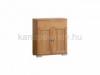 2 ajts 1 fikos komd Mrete 74 1x84 6x35cm szlessg x magassg x mlysg A kpen lthat Kemny Bkk sznben rendelheted ezstztt fm fogantykkal Revel nappali s hlszoba elemes btorcsald