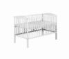 Klups Radek II kisgy 120x60 fehr bialy Egyszer fa rcsos kisgy amely minden babaszobba tkletes Klups Radek II kisgy 120x60 fehr bialy 60x120 cm es krbe rcsos kisgy 3 magassgba llthat m
