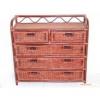 Rattan btor 3 2 fik mahagni sznben mret 90 30 85